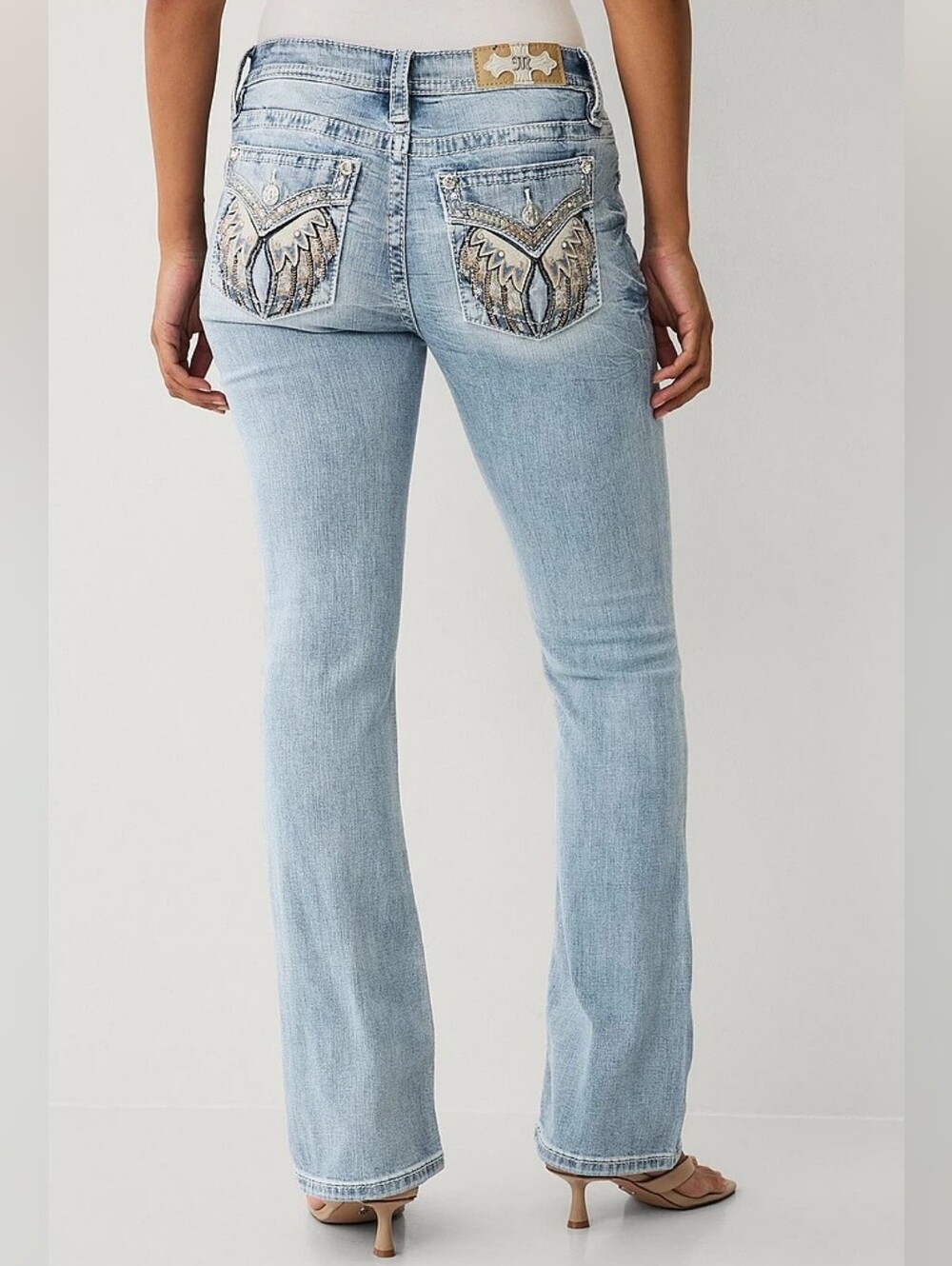 Miss Me Mid Rise Boot Jeans Size 26 Nwt